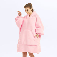 Load image into Gallery viewer, Heated Wearable Blanket Hoodie with Battery Pack
