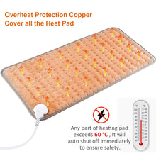 Load image into Gallery viewer, Electric Heating Pads, Heated Pad for Back Pain Muscle Pain Relieve