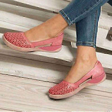 Load image into Gallery viewer, Women Wedges Orthopedic Hollow Out Vintage Sandals